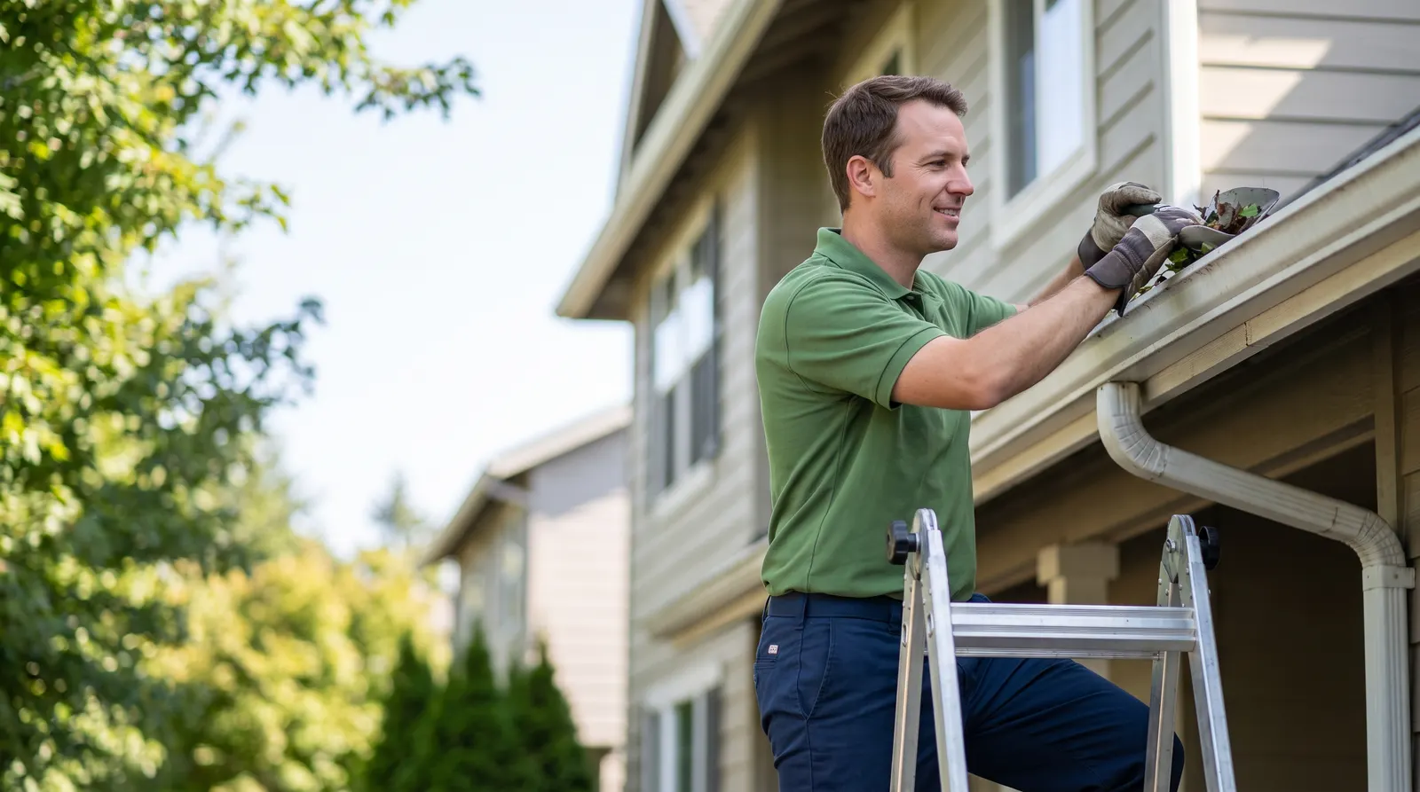 Gutter Cleaning in Salem, OR