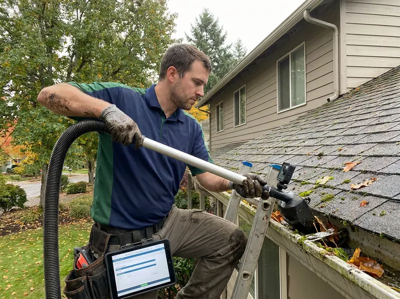 Gutter Cleaning with Condition Report in Salem, OR